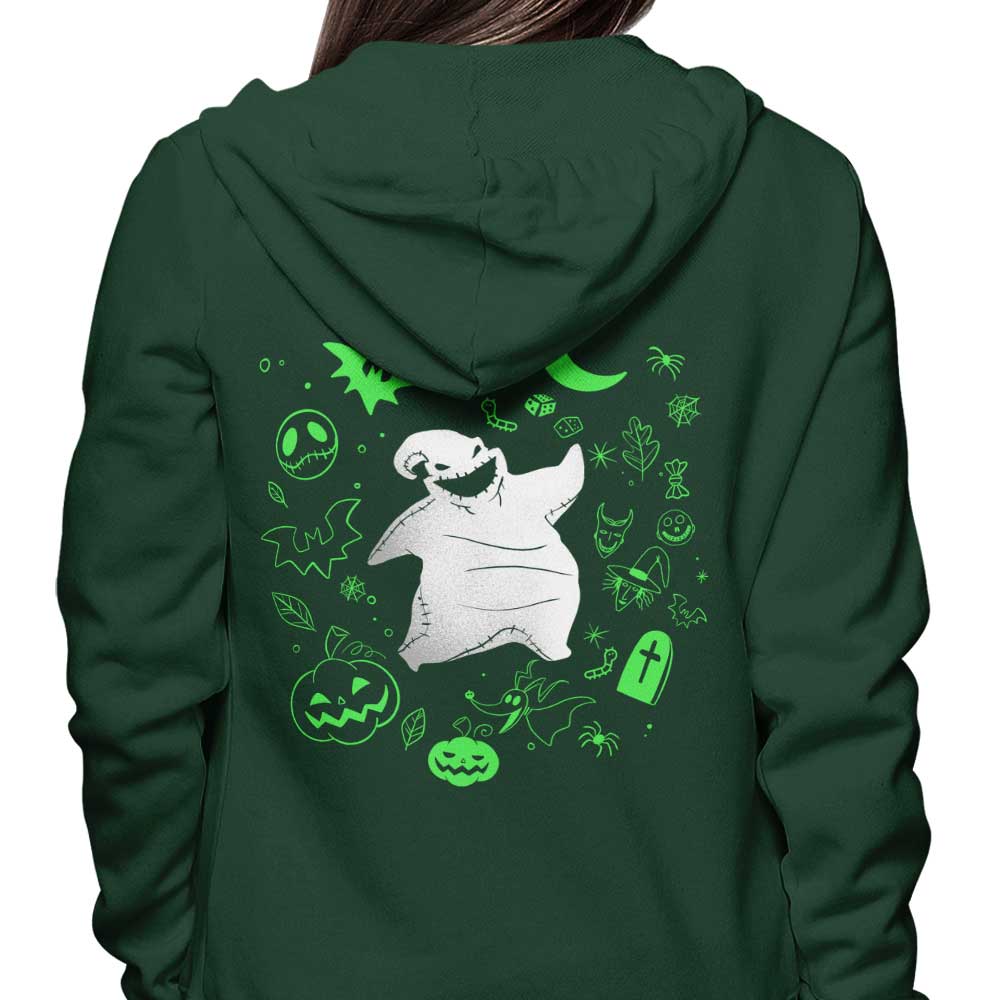 Alemaglia's Boogie Man Doodle Comfortable 8.5-Ounce Hoodies