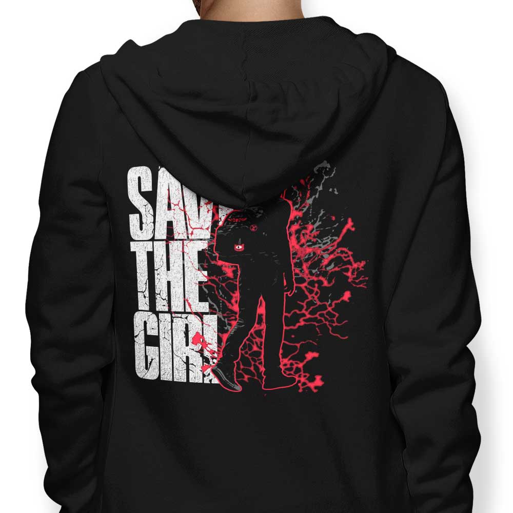 Jorge Tirado's 'Save the Girl' Comfortable Zip-Up and Pullover Hoodies