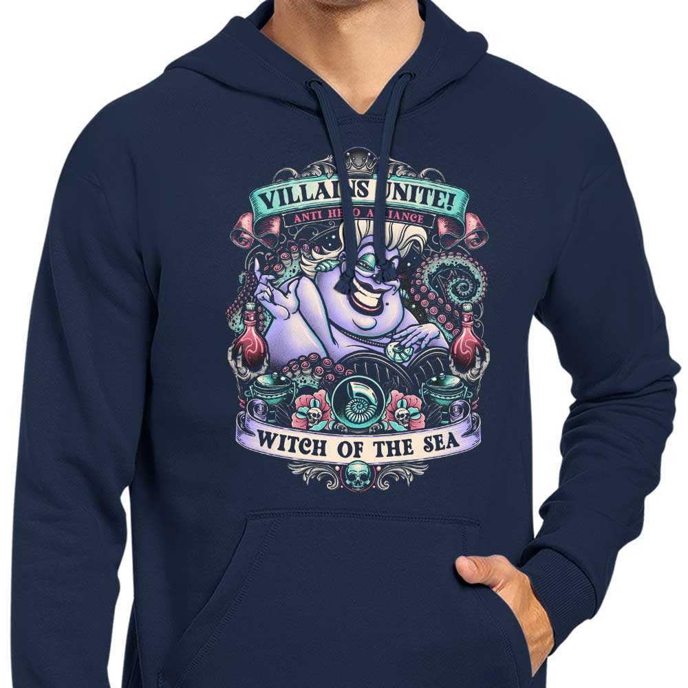 Sea Witch Themed Zip-Up and Pullover Hoodies by Momma Gorilla