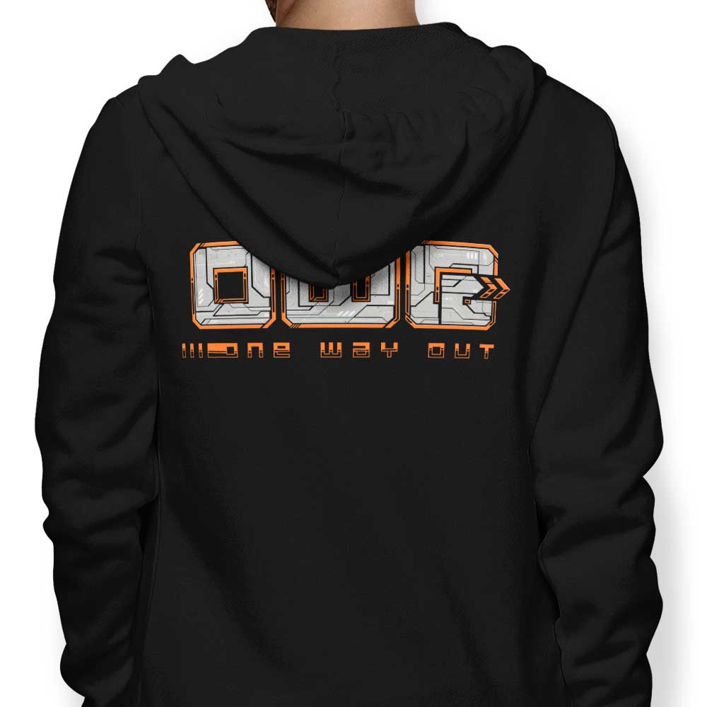 Teesgeex One Way Out Stylish Zip Up and Pullover Hoodies