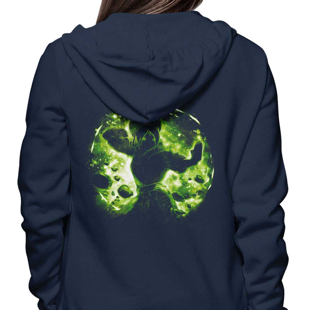 Space Rocks-themed Zip-up and Pullover Hoodies by Kharmazero