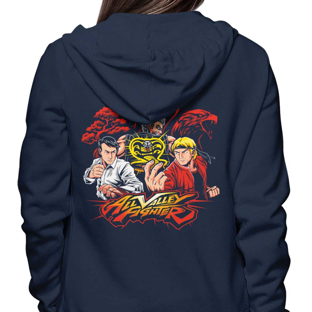 All Valley Fighter Branded Zip-Up and Pullover Hoodies