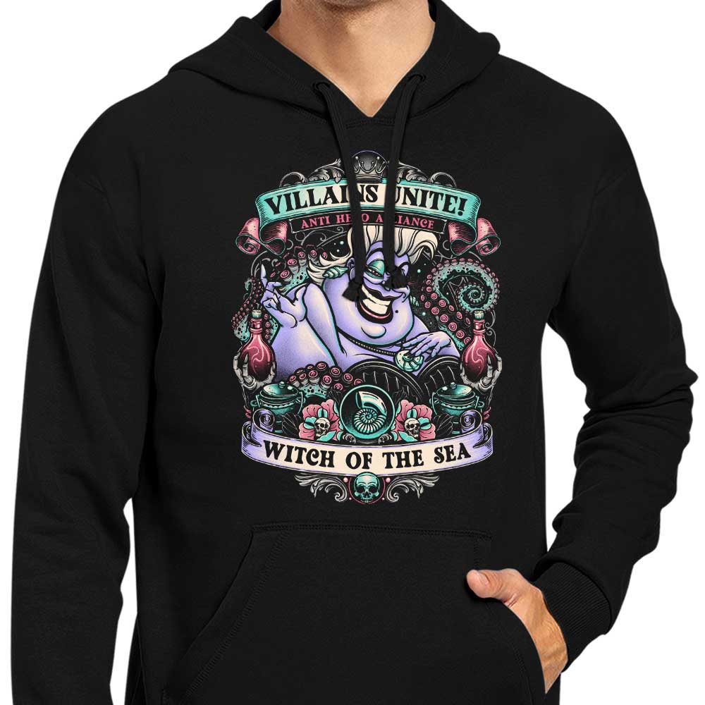 Sea Witch Themed Zip-Up and Pullover Hoodies by Momma Gorilla