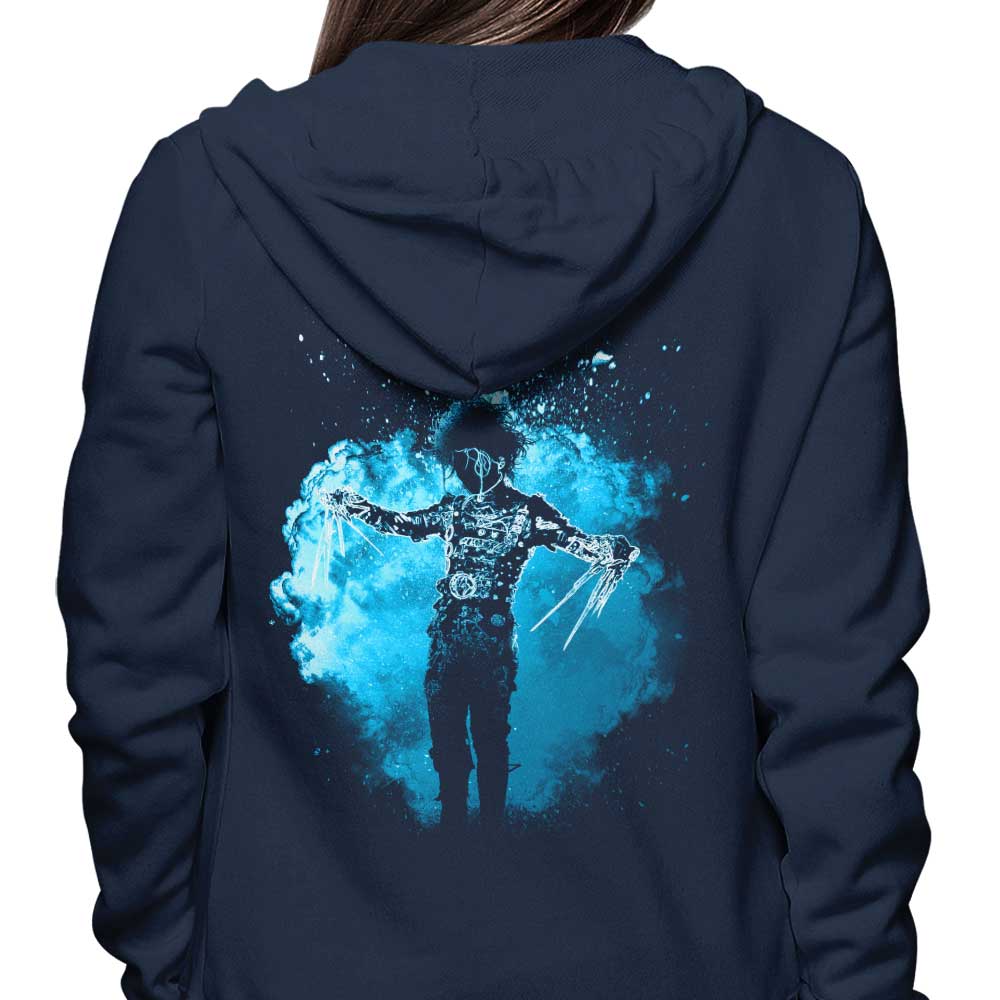 Donnie Illustrations' Scissor Hands Soul - Stylish Zip - Up & Pullover Hoodies