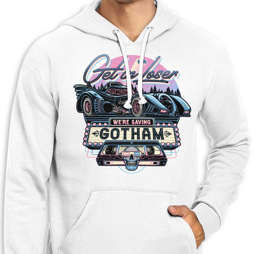 High - Quality 'We're Saving Gotham' Hoodie for Fashion Lovers