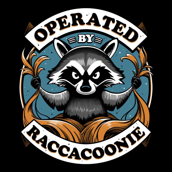 Snouleaf's Raccoon Supremacy Zip Up and Pullover Hoodies