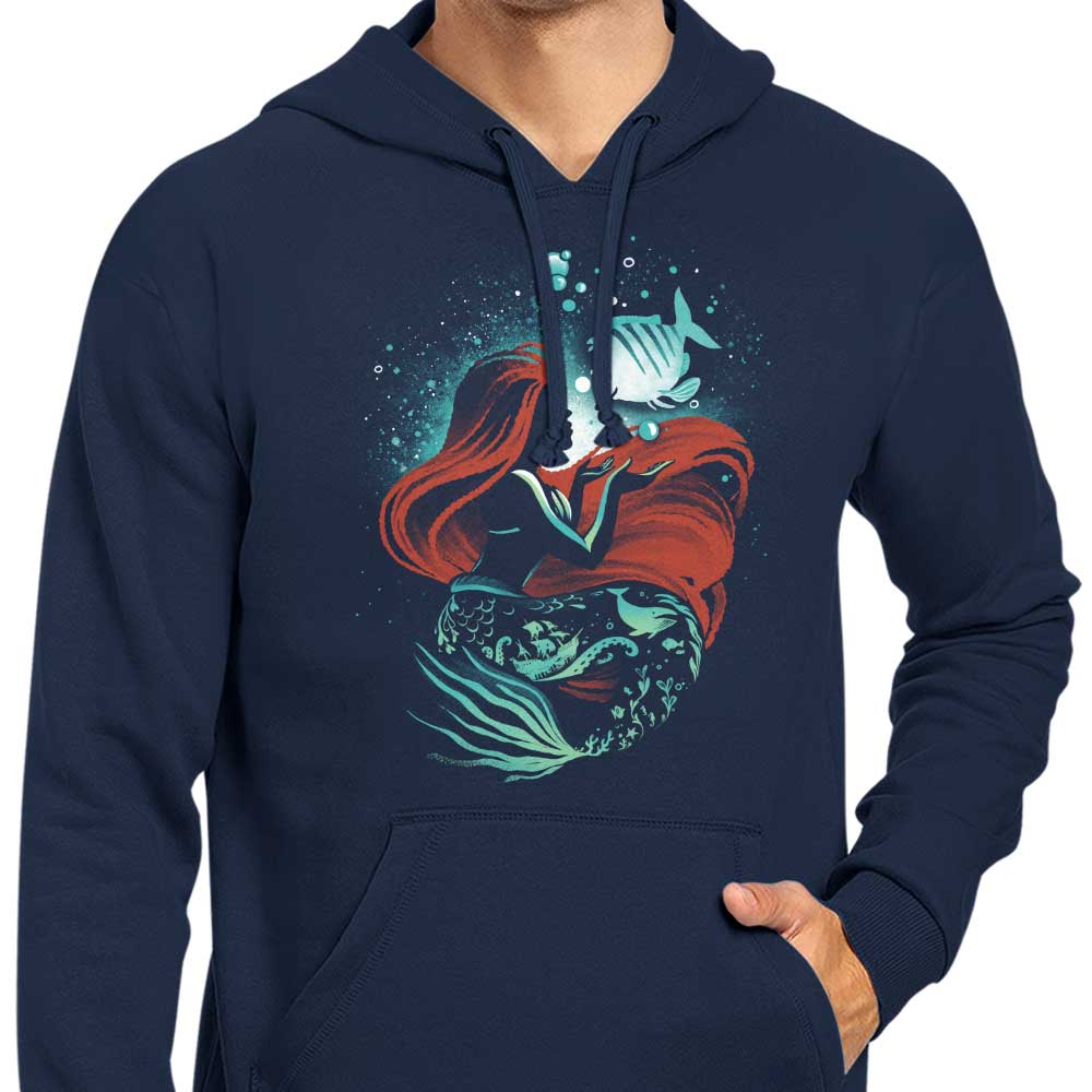 Alemaglia's Mermaid Song 8.5-Ounce Zip Up & Pullover Hoodies