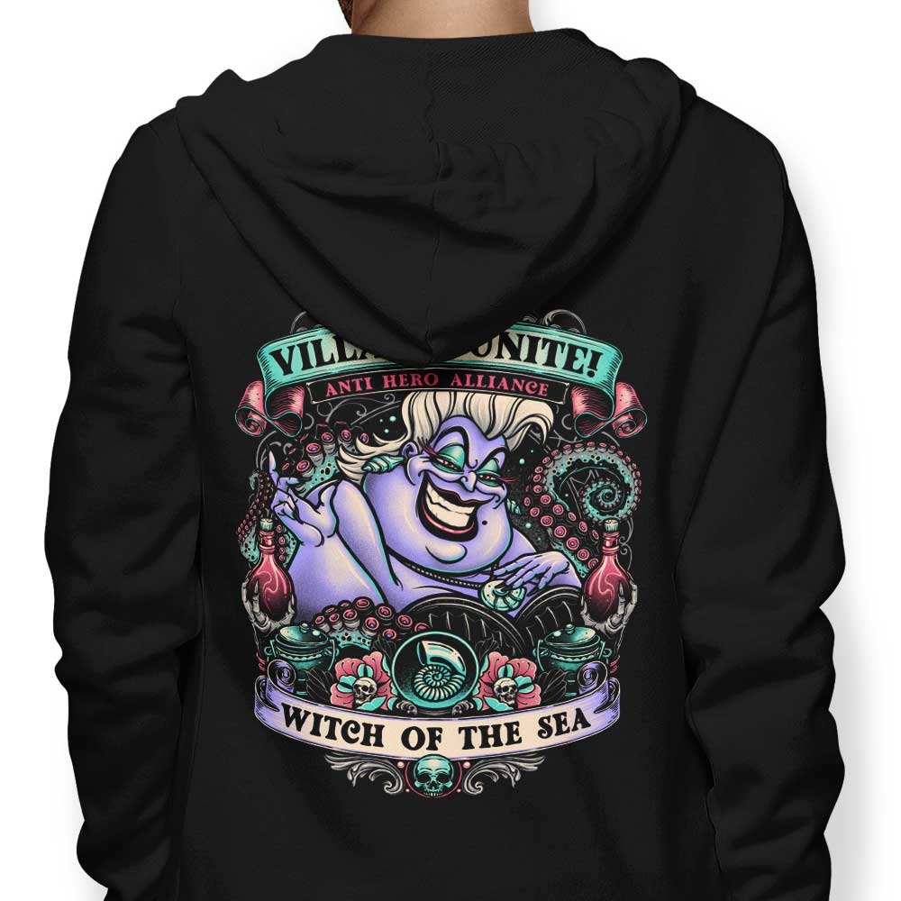 Sea Witch Themed Zip-Up and Pullover Hoodies by Momma Gorilla