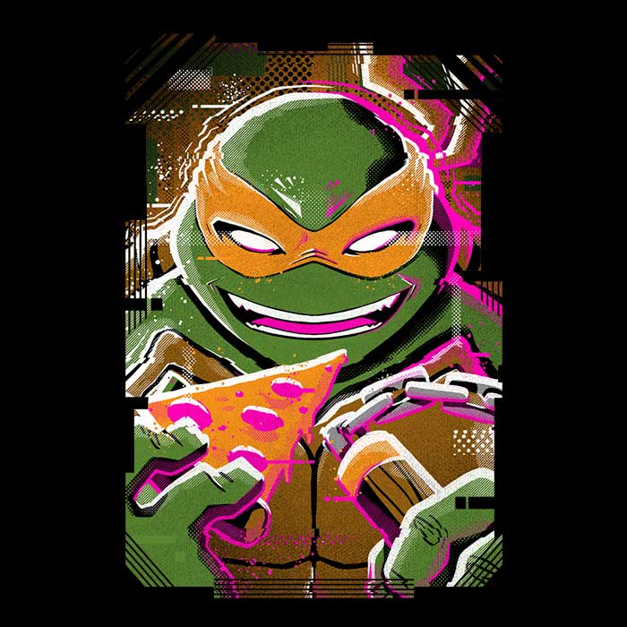 Stylish Danielmorris1993 Michelangelo Glitch Zip-up and Pullover Hoodies