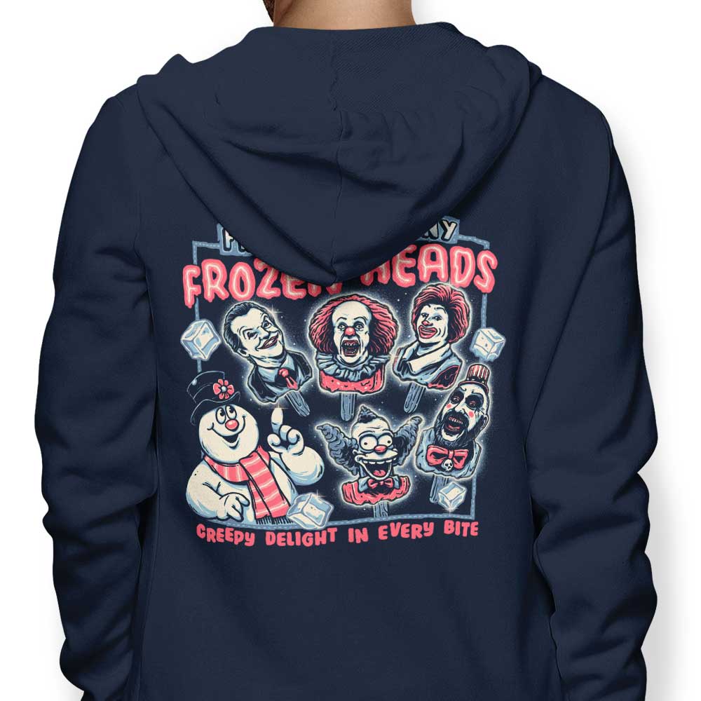 Momma Gorilla's Frozen Heads Branded Zip-Up and Pullover Hoodies