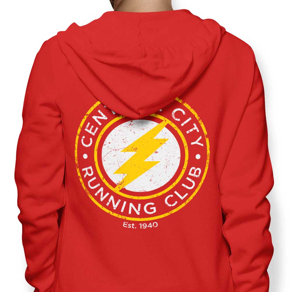 Alecxps Central City Running Club Comfortable 8.5-Ounce Hoodies in S - 4XL