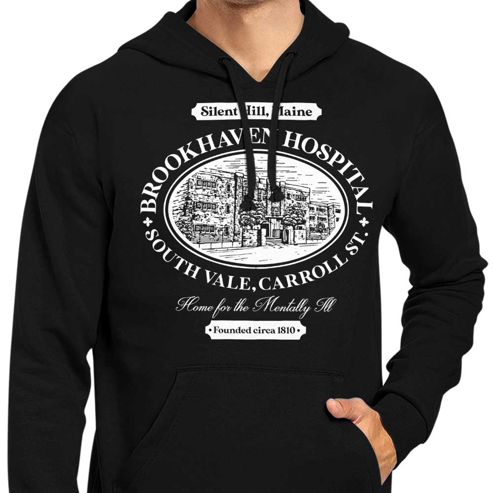 Demonigote's Brookhaven Hospital Zip-Up and Pullover Hoodies in S - 4XL