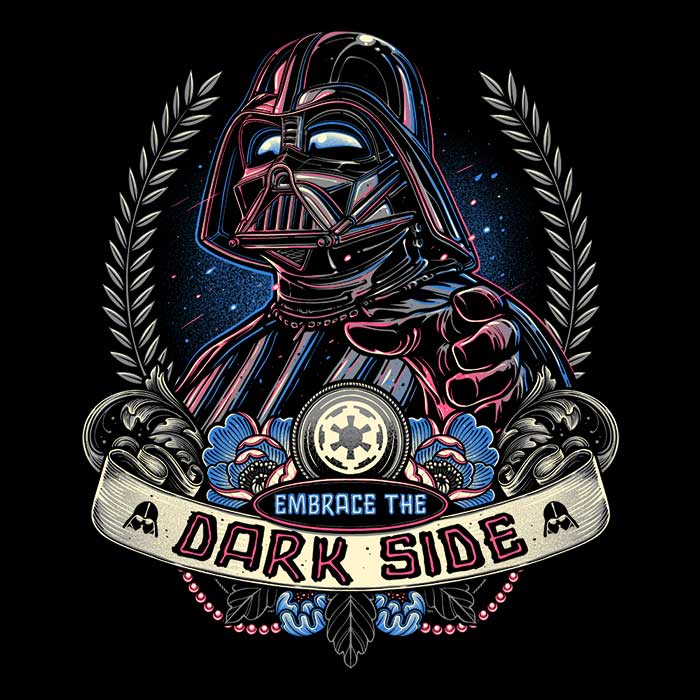 Momma Gorilla's 'Embrace the Dark Side' 8.5-Ounce Zip-Up & Pullover Hoodies