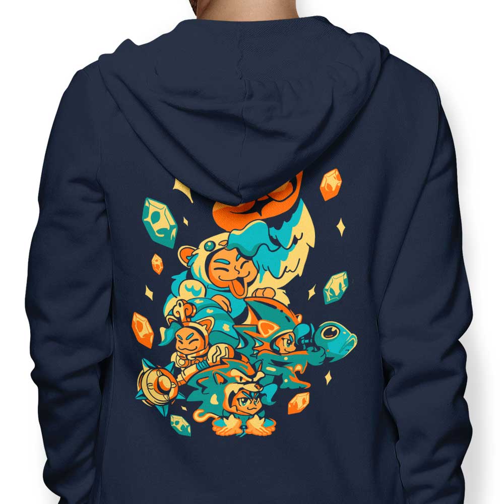 Superior Sketchdemao Cat Fighter Zip-up and Pullover Hoodies
