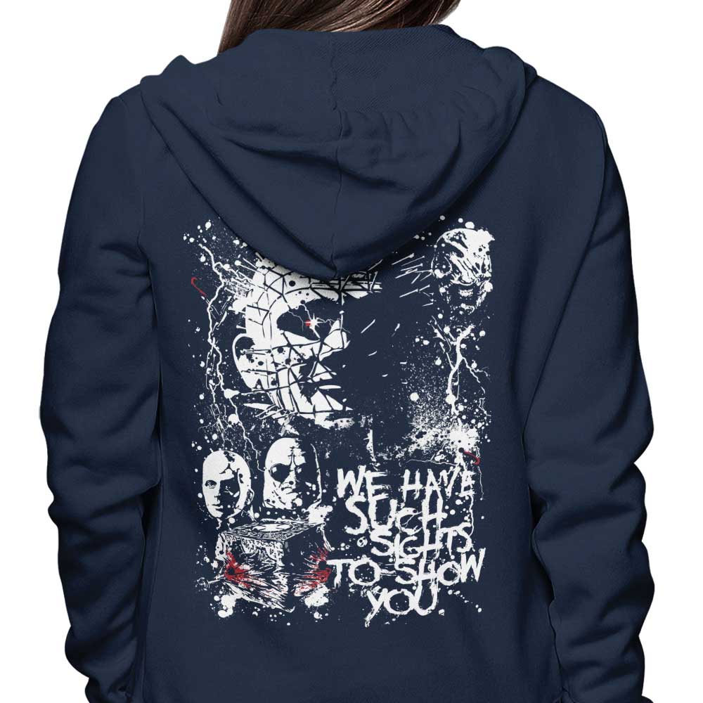 Arinesart's 'We Have Such Sights' Stylish Zip-up and Pullover Hoodies