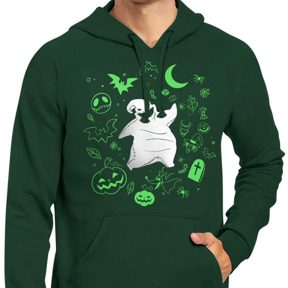 Alemaglia's Boogie Man Doodle Comfortable 8.5-Ounce Hoodies