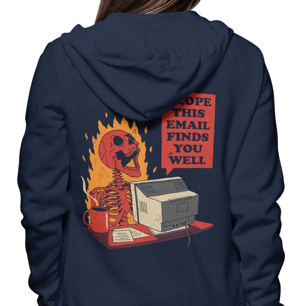 Stylish 'You Got Mail' Hoodie by DinoMike