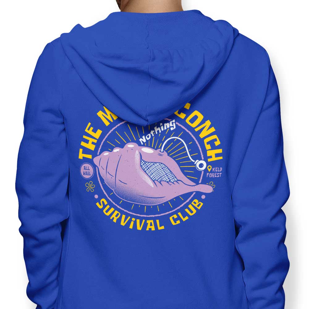 The Enchanting Magic Conch Branded Zip - Up and Pullover Hoodies