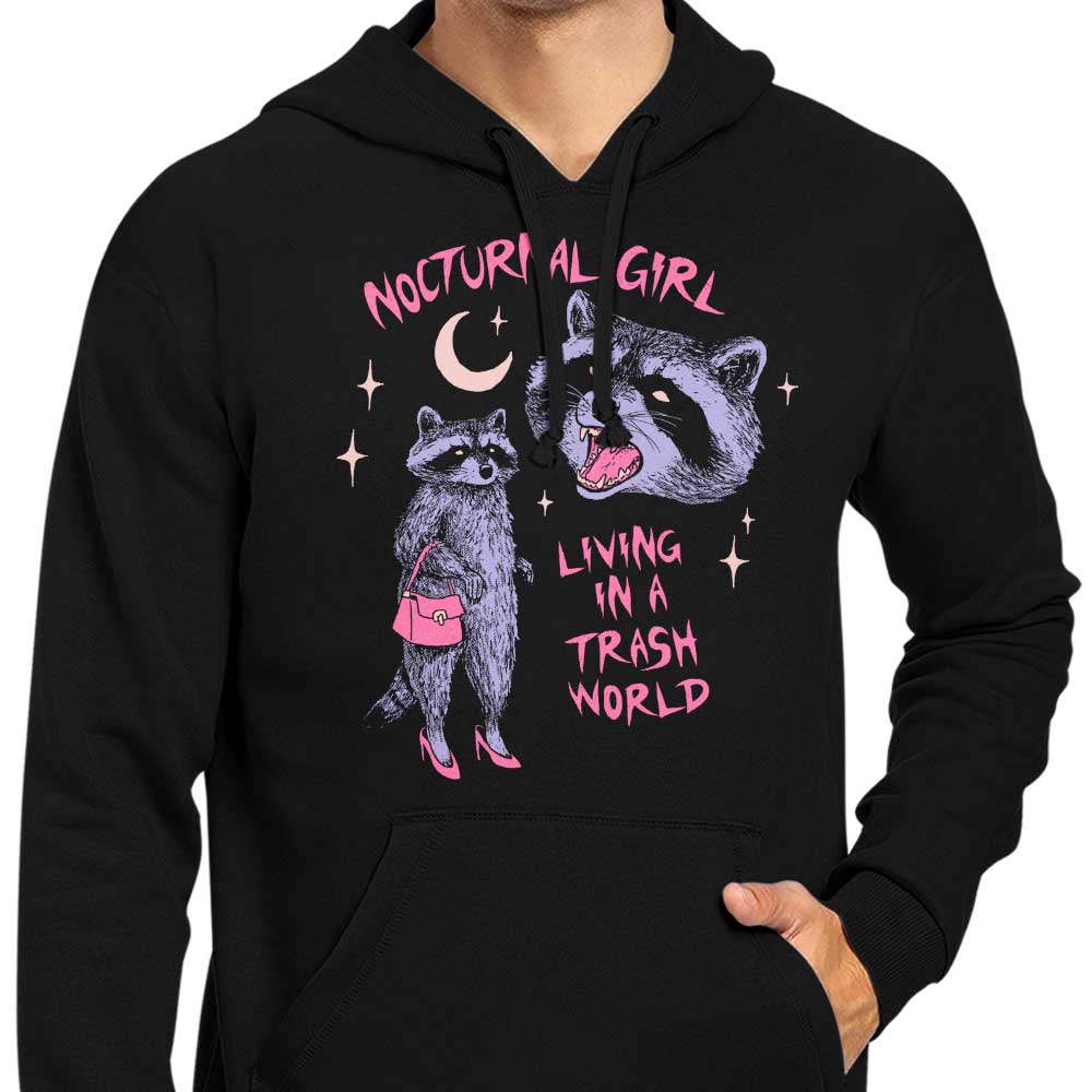 Nocturnal Girl Stylish Zip-Up and Pullover Hoodies