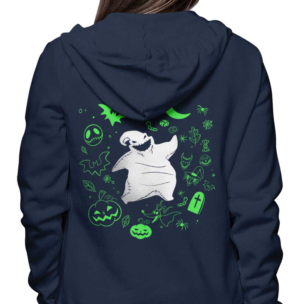 Alemaglia's Boogie Man Doodle Comfortable 8.5-Ounce Hoodies