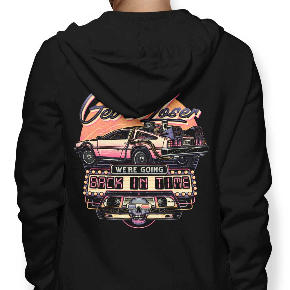 A Trip Back in Time Momma Gorilla Style - Fashionable Hoodie