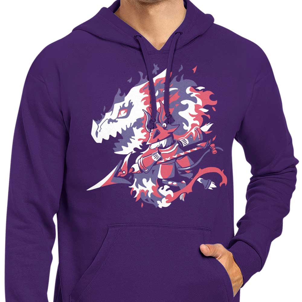Dragon Knight Themed Zip-Up and Pullover Hoodies for Men and Women