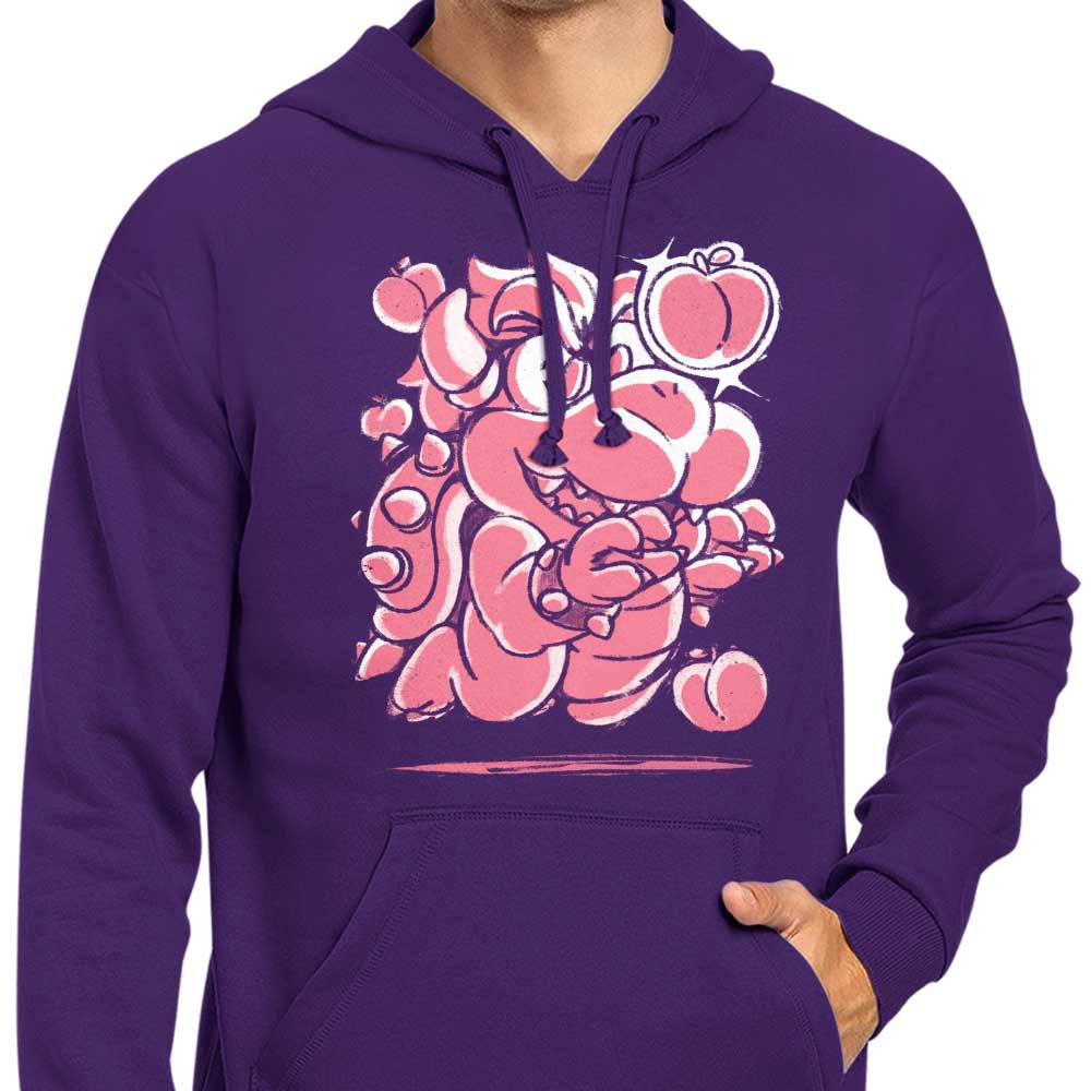 Fitas Artwork Peaches Love Fashionable Hoodie