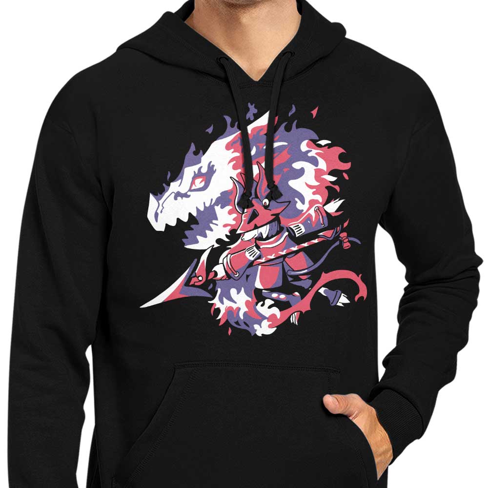 Dragon Knight Themed Zip-Up and Pullover Hoodies for Men and Women