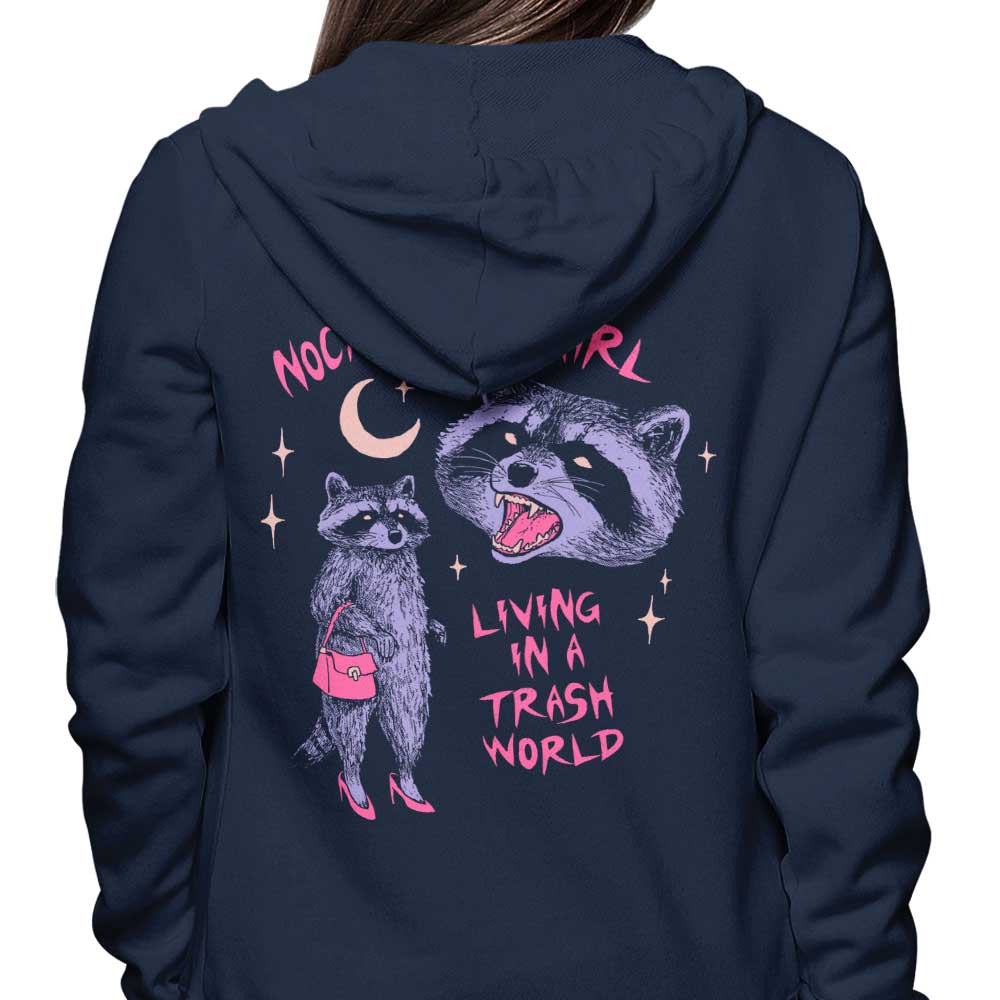 Nocturnal Girl Stylish Zip-Up and Pullover Hoodies