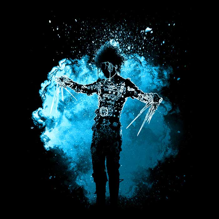 Donnie Illustrations' Scissor Hands Soul - Stylish Zip - Up & Pullover Hoodies