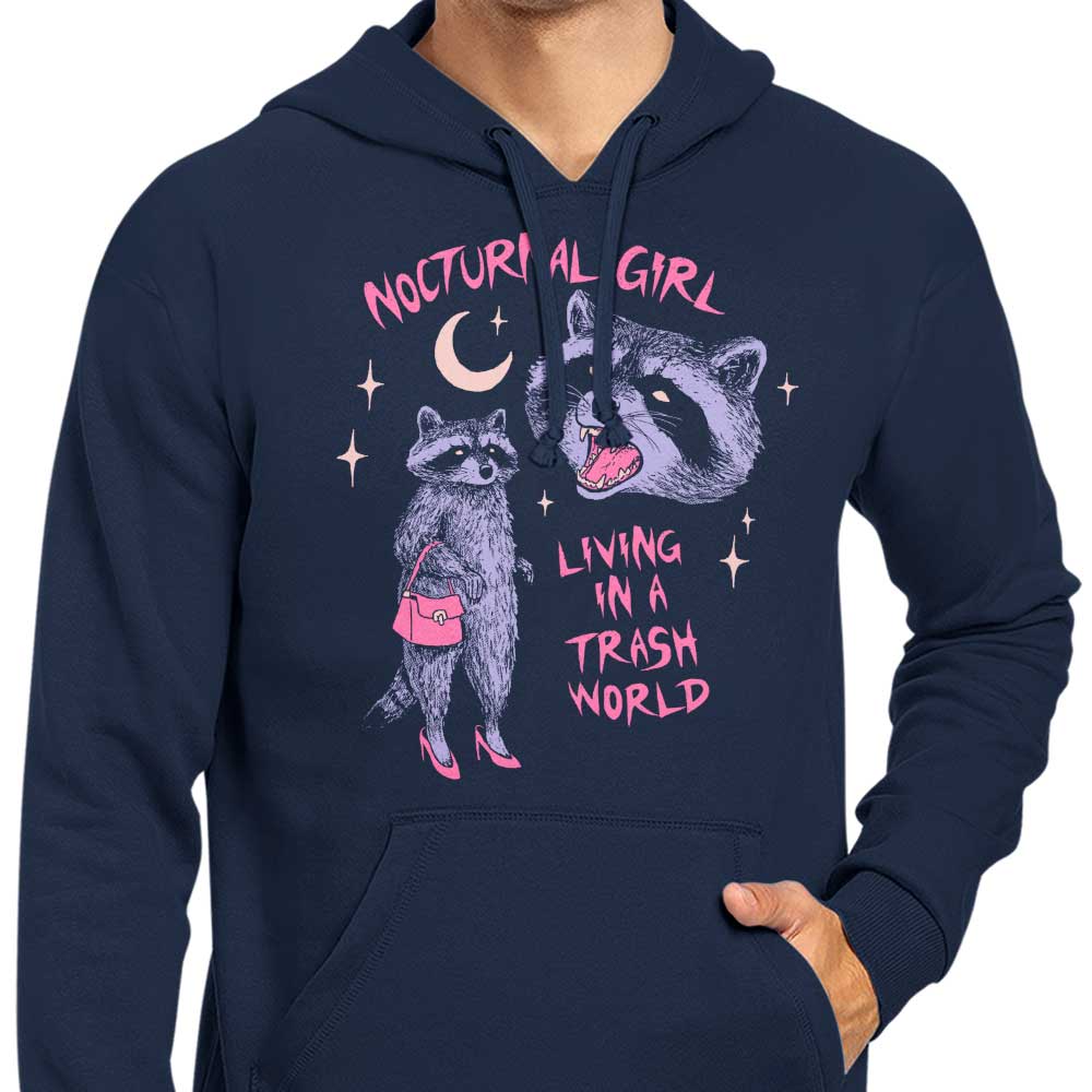 Nocturnal Girl Stylish Zip-Up and Pullover Hoodies