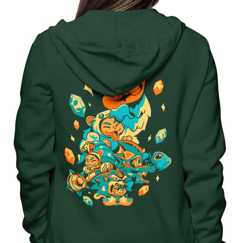 Superior Sketchdemao Cat Fighter Zip-up and Pullover Hoodies