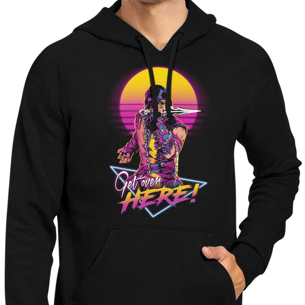 Cool 'Get Over Here' Branded Hoodies for Men and Women