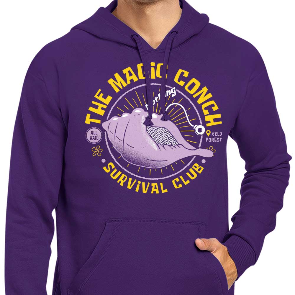 The Enchanting Magic Conch Branded Zip - Up and Pullover Hoodies
