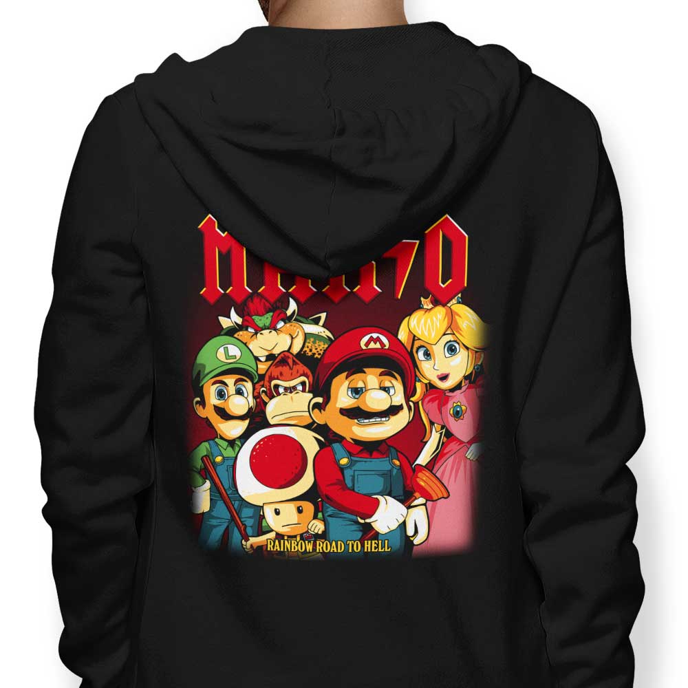 Prime Premne Design Rainbow to Hell Stylish Zip-Up and Pullover Hoodies