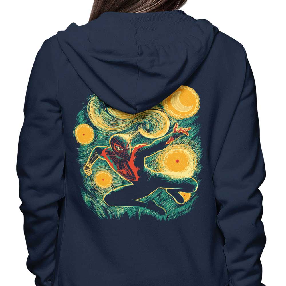 Ddjvigo's Starry Miles Comfortable 8.5-ounce Zip-up and Pullover Hoodies