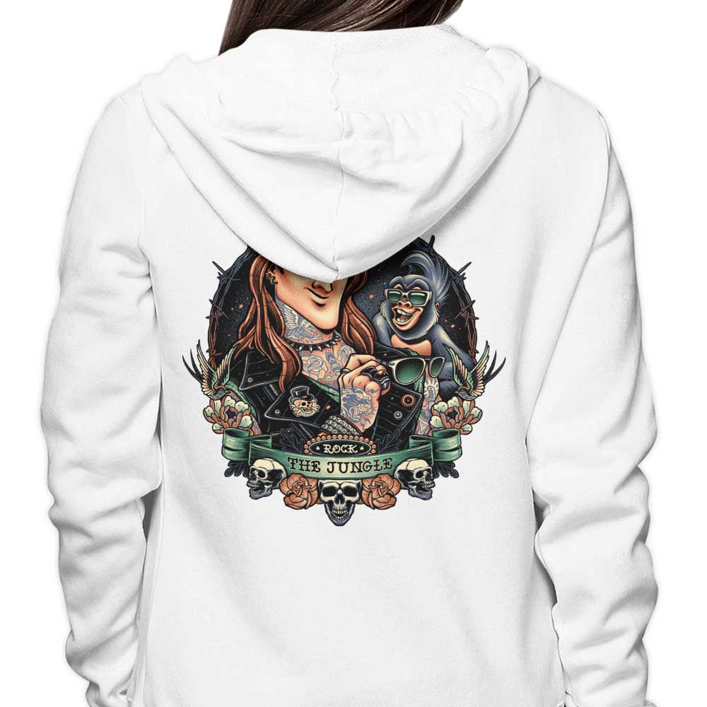 Eco-Friendly Save the Jungle Zip-Up and Pullover Hoodies in S - 4XL