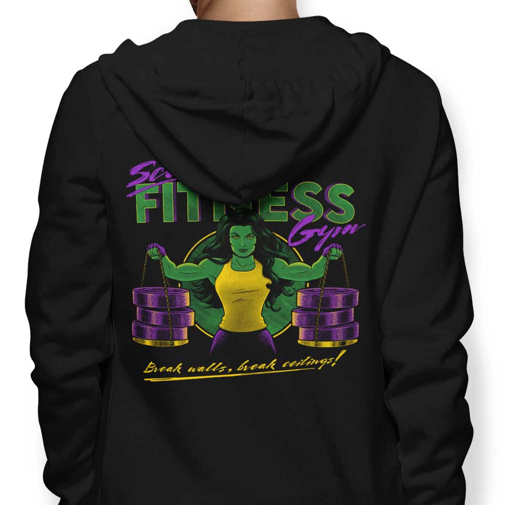 Fitness-themed Scales Zip-up and Pullover Hoodies for a Comfortable Workout