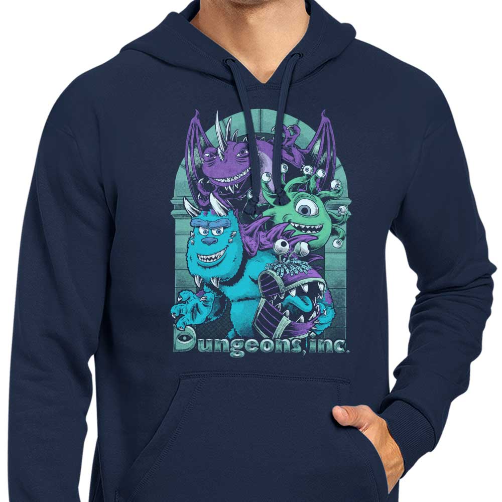 Studio Mootant's Dungeons Inc Stylish Zip-Up and Pullover Hoodies