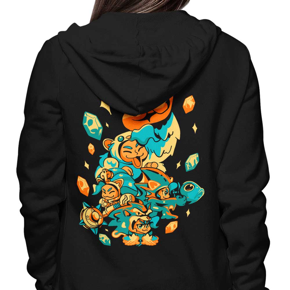 Superior Sketchdemao Cat Fighter Zip-up and Pullover Hoodies
