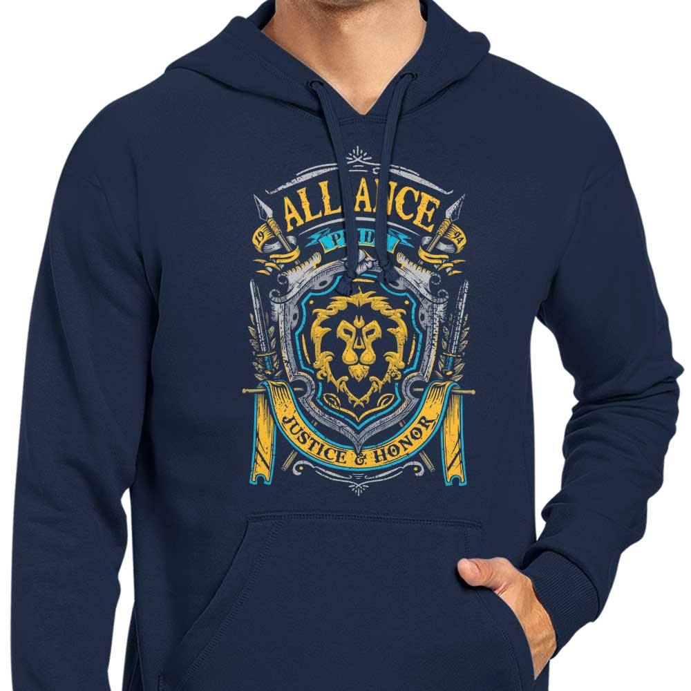 Olipop's Alliance Pride Zip-Up and Pullover Hoodies in S - 4XL Sizes