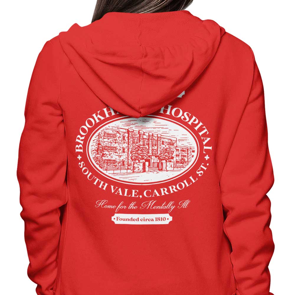 Demonigote's Brookhaven Hospital Zip-Up and Pullover Hoodies in S - 4XL
