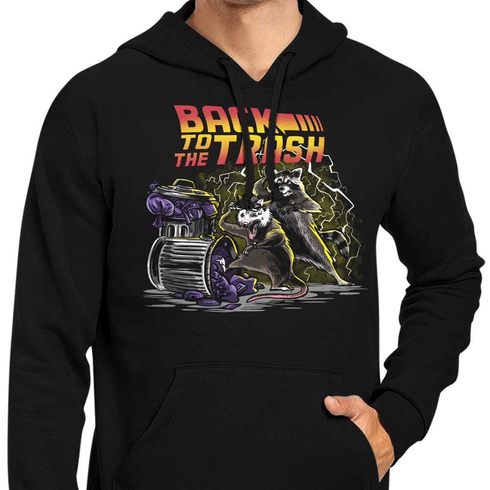 Zascanauta's 'Back to the Trash' Zip Up and Pullover Hoodies