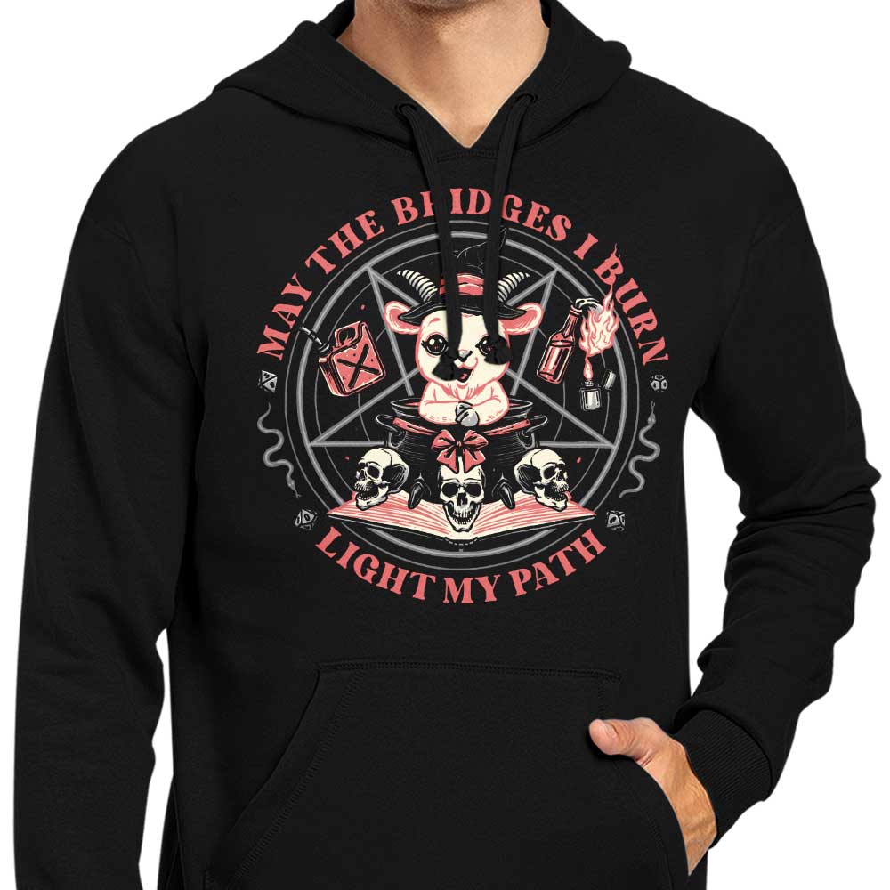 Momma Gorilla Burn Bridges Branded Zip-Up and Pullover Hoodies