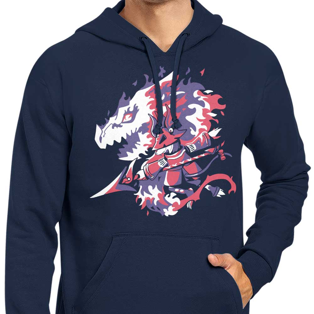 Dragon Knight Themed Zip-Up and Pullover Hoodies for Men and Women