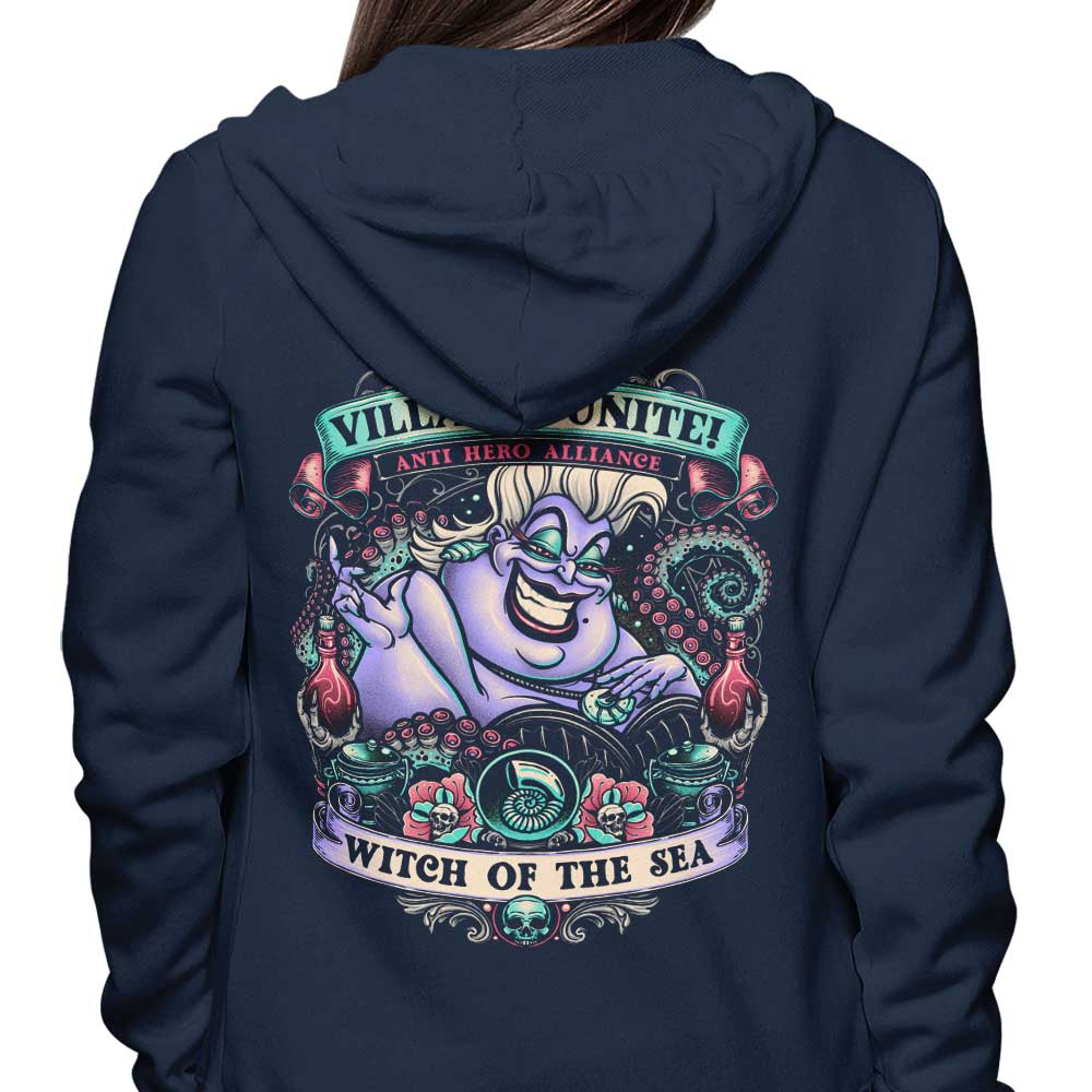 Sea Witch Themed Zip-Up and Pullover Hoodies by Momma Gorilla