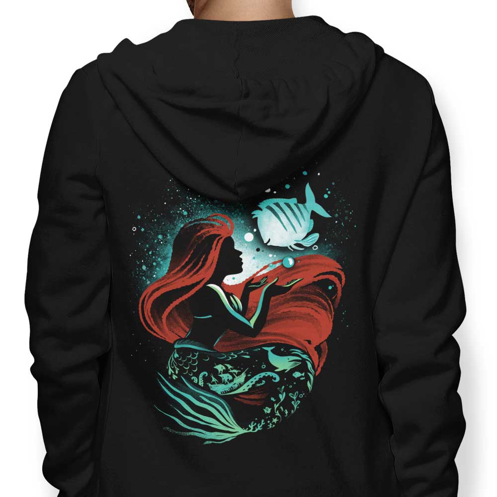 Alemaglia's Mermaid Song 8.5-Ounce Zip Up & Pullover Hoodies