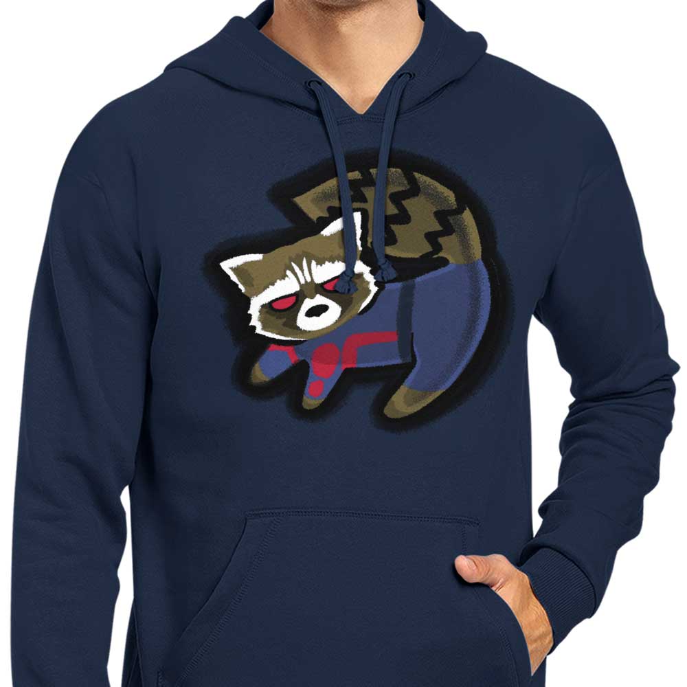 MarianoSan's Stylish Raccoon King Zip-Up and Pullover Hoodies