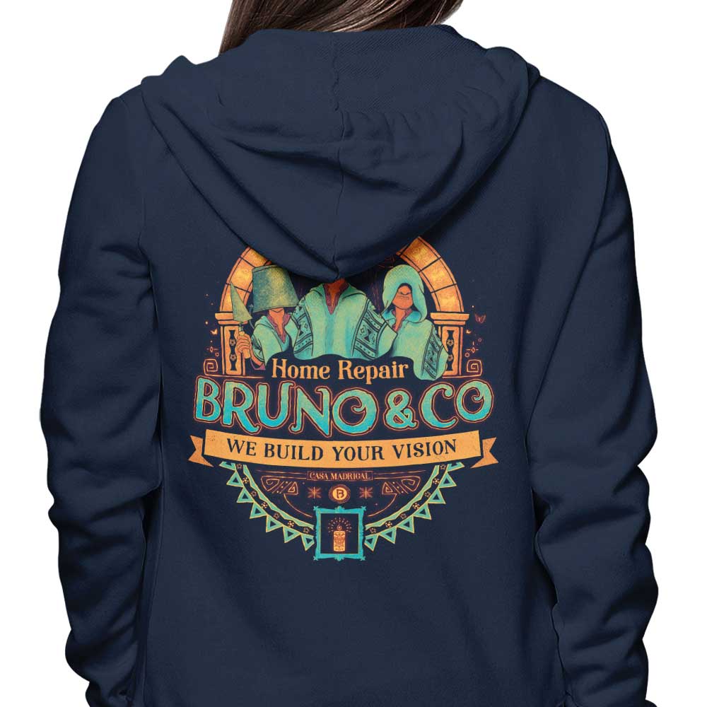 Teesgeex - Customizable 'We Build Your Vision' Zip-Up and Pullover Hoodies