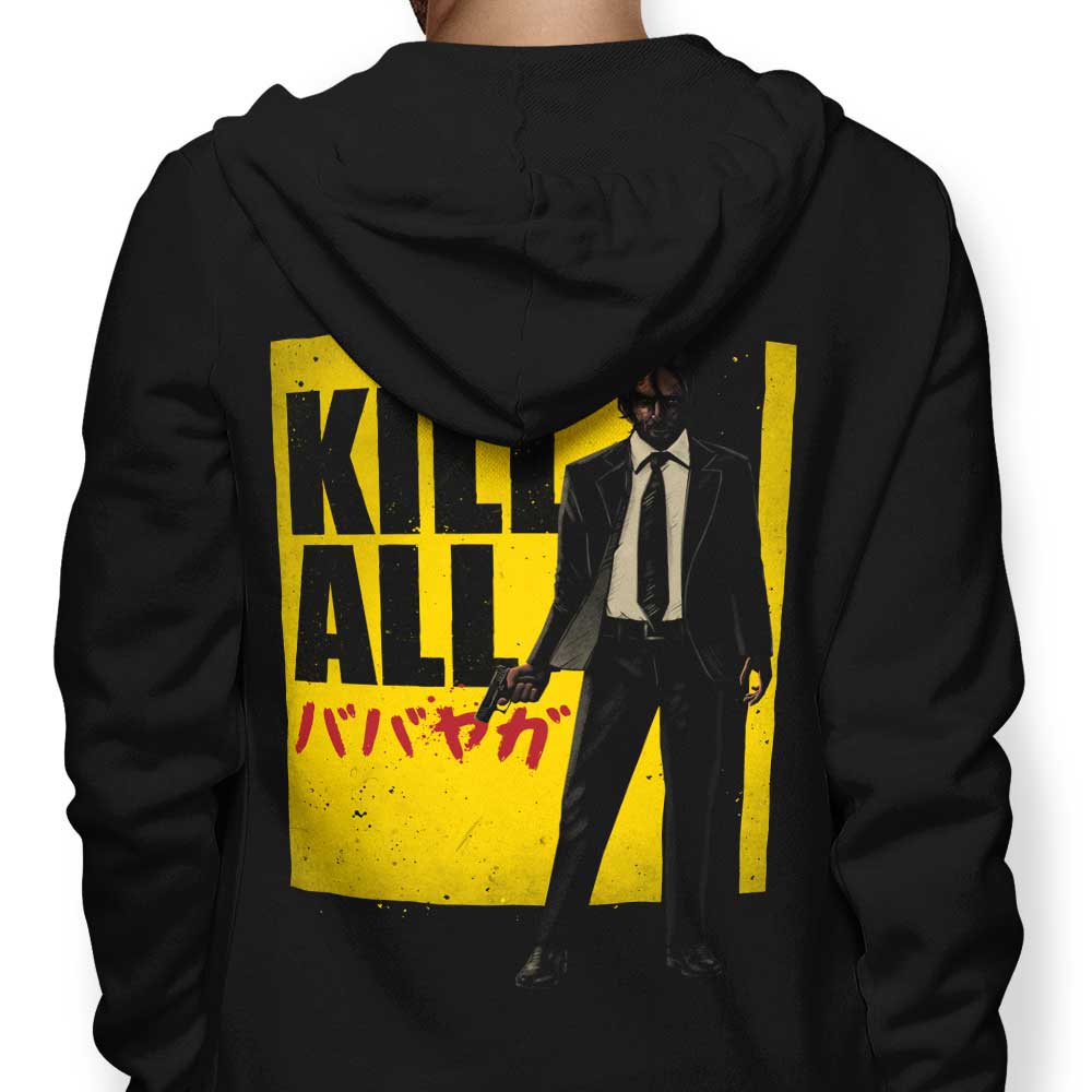 Teesgeex 'Kill All' Branded Zip-Up and Pullover Hoodies